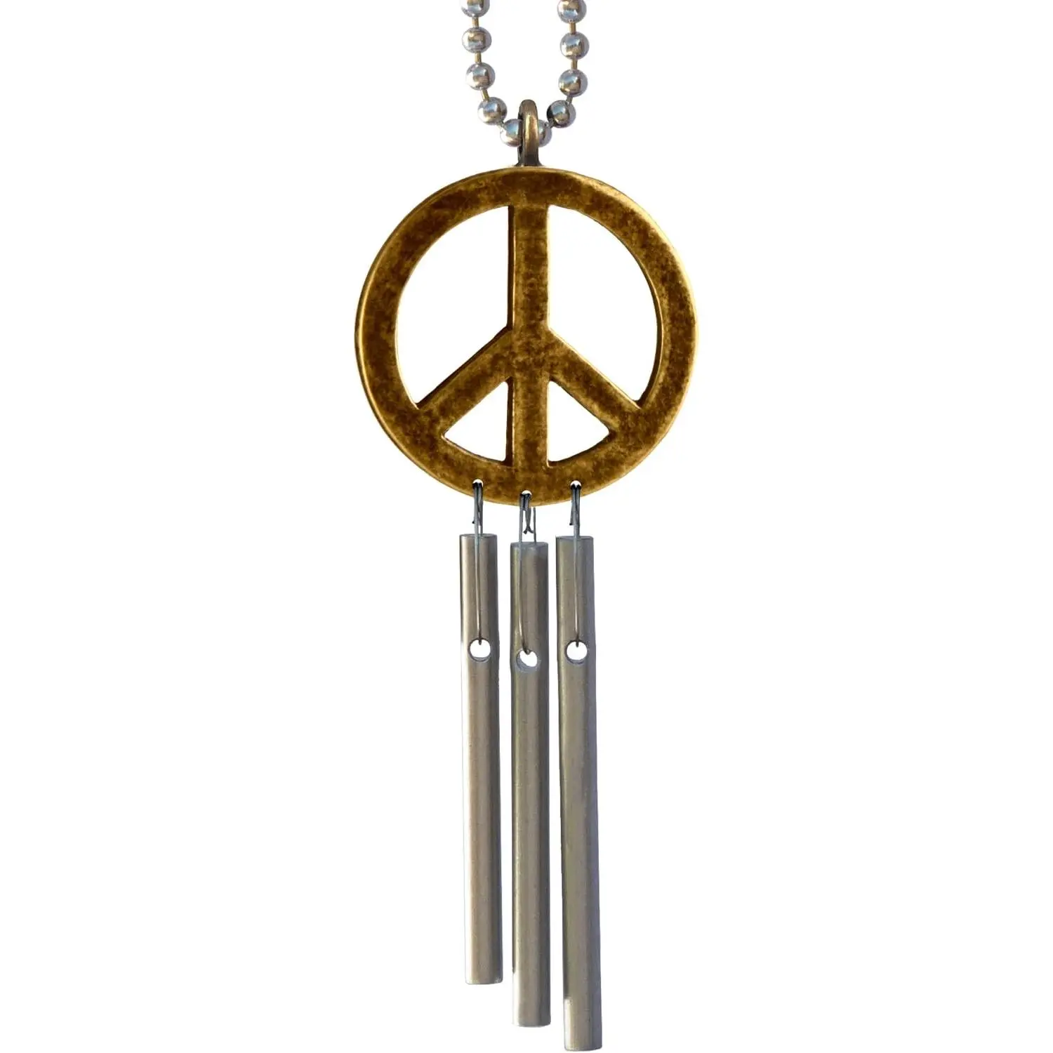 Charm, Peace Sign, Mini Wind Chime