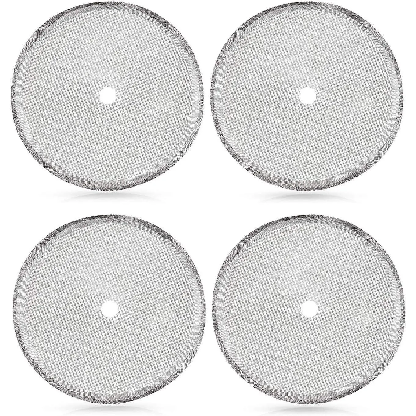 Press  Screens, Stainless Steel  Mesh Filter for 34 Ounce, 1 Liter Coffee Press, 4 Pack