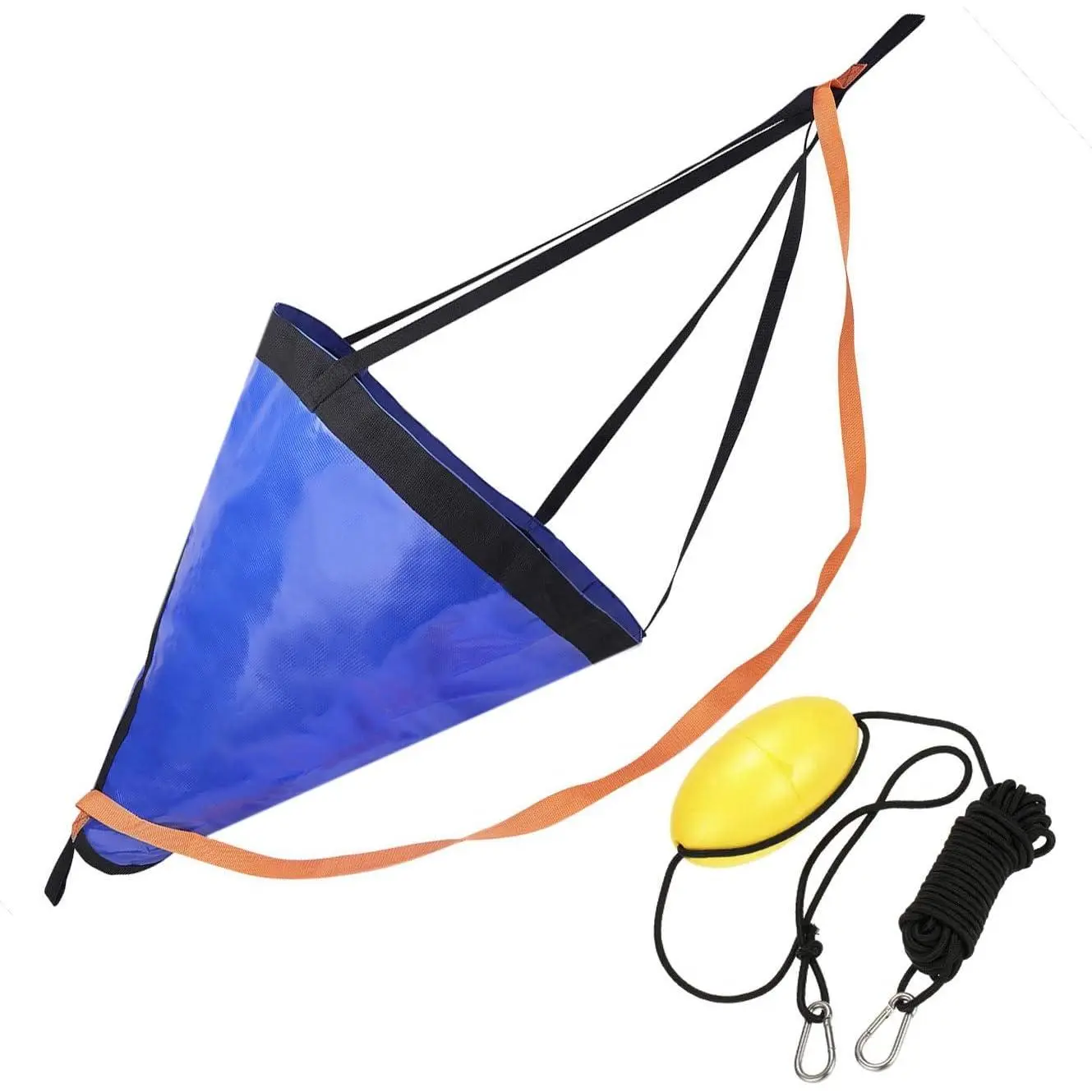Drift Sock with Harness Buoy, Anglers Fishing Drogue Sea Anchor for Boat/Kayak/Pontoon