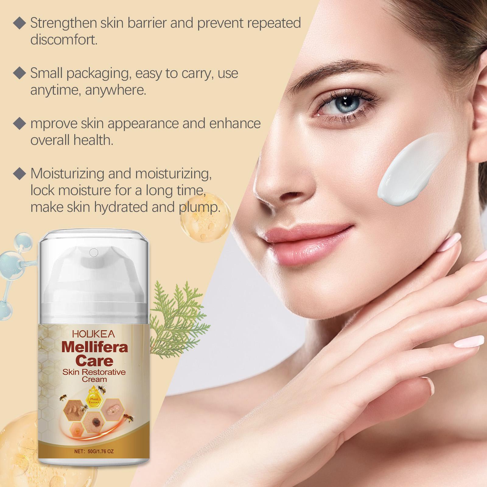 Houkea Skin Repair Cream Gently Cleanses, Moisturizes, Smoothes And Moisturizes Skin Kew Daily Body Care Cream