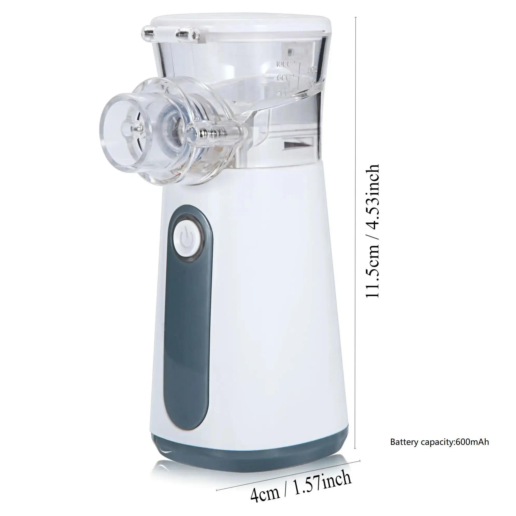 Portable Ultrasonic Air Humidifier, Compact Air Humidifier with Double-Power Mode, Suitable for Home and Travel, Face Care Product, USB Humidifier Machine