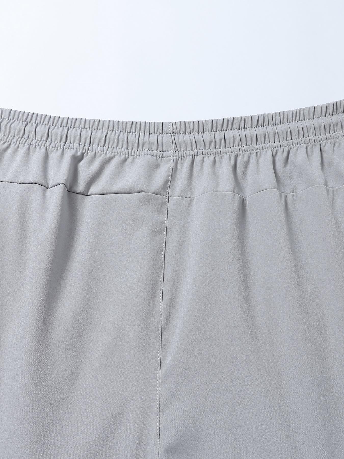 Men's Solid Color Casual Pants, Comfortable Regular Fit, Casual Stretch Waist, Daily Use Men's Trousers, Stylish and Versatile Design for Everyday Wear