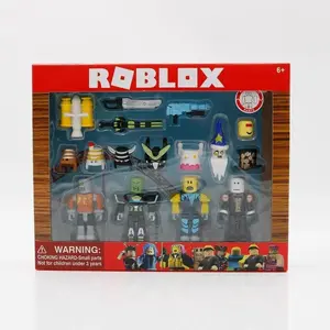 2026 hot item Roblox Game Robot World Champion Style Toy Set with Accessories Plastic Cartoon Character Children's Gift for Christmas