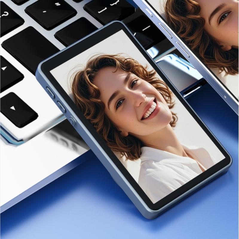 Wireless Magnetic Phone Screen, Rechargeable Wireless Phone Screen, Remote Control Phone Selfie Screen, Magnetic Smartphone Holder, Phone Accessories for Home & Office