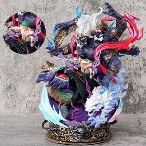 Zoro Hell King Yamato Form Figure (double Head Replaceable), Model Display Piece, Anime Peripheral Collection, Collectible Figurine