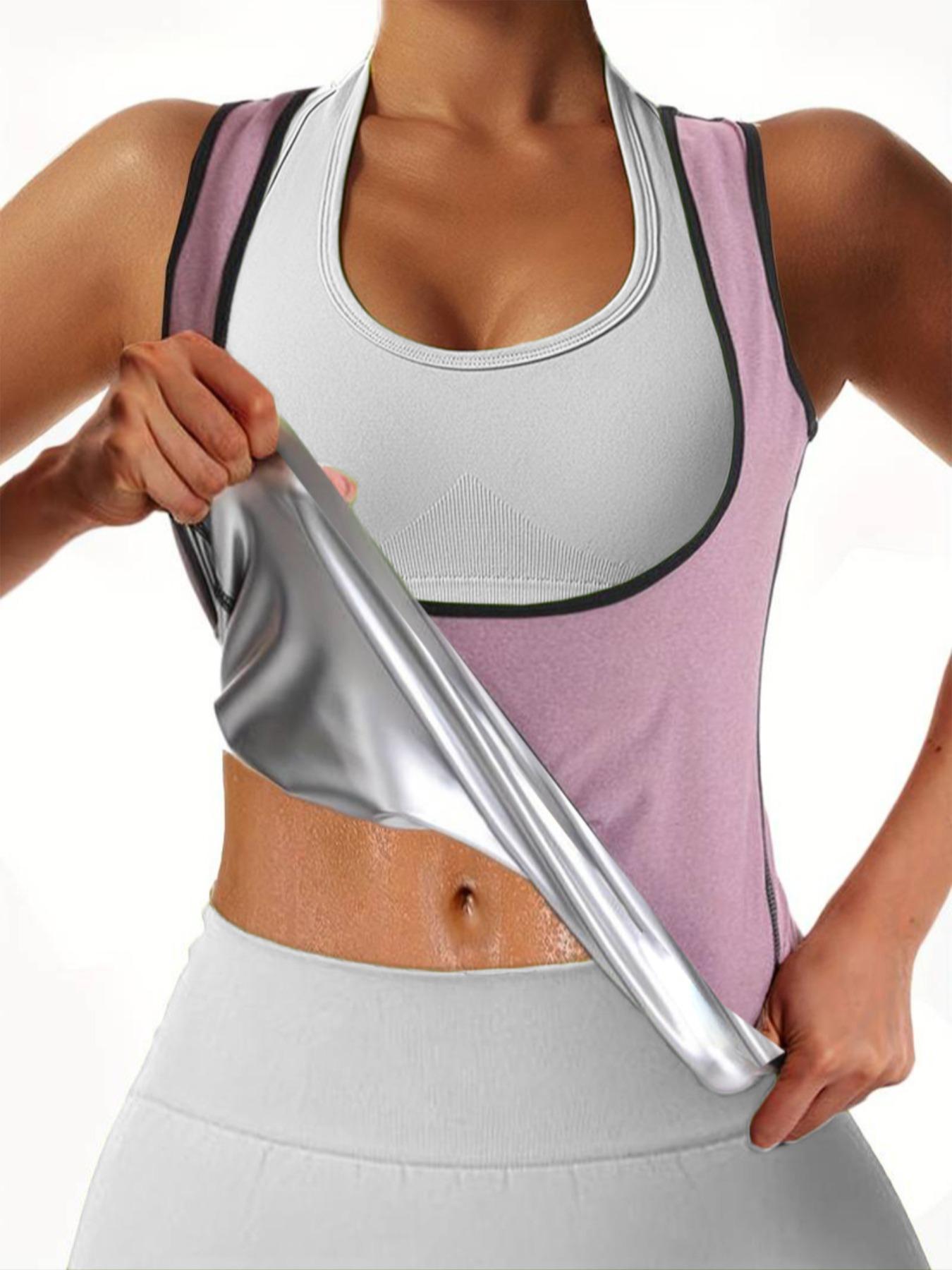 Women's Plain / Camo Print Sports Tank Top, Solid Sleeveless Sauna Top, Women Sport & Outdoor Clothing for Workout Gym Exercise, Sleeveless Gym Tops, Workout Clothes, Athletic Tops