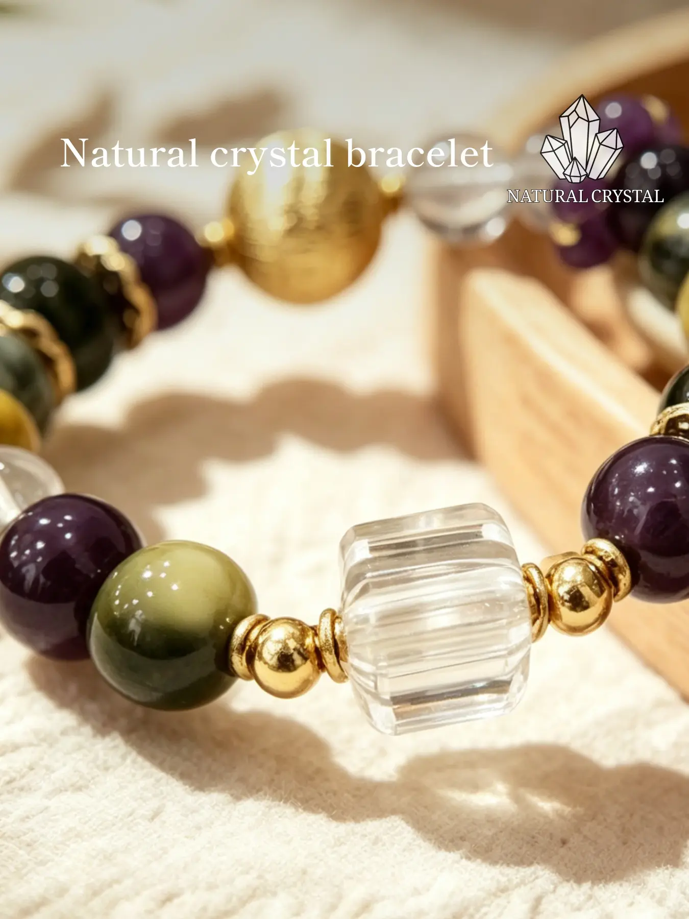 Natural Amethyst Fantasy Tiger Stone Exquisite Bracelet Mainly for wealth stability, career promotion, protection against misfortune, smooth career progress. Handcrafted with meticulous stringing, personalized stacking / niche fashion, eye-catching spirit
