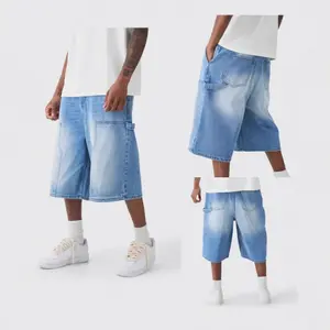 New Arrival European Style Men Denim Shorts & Bermuda Mid-Length Jeans, Casual Summer Daily Wear PantsFZ13315