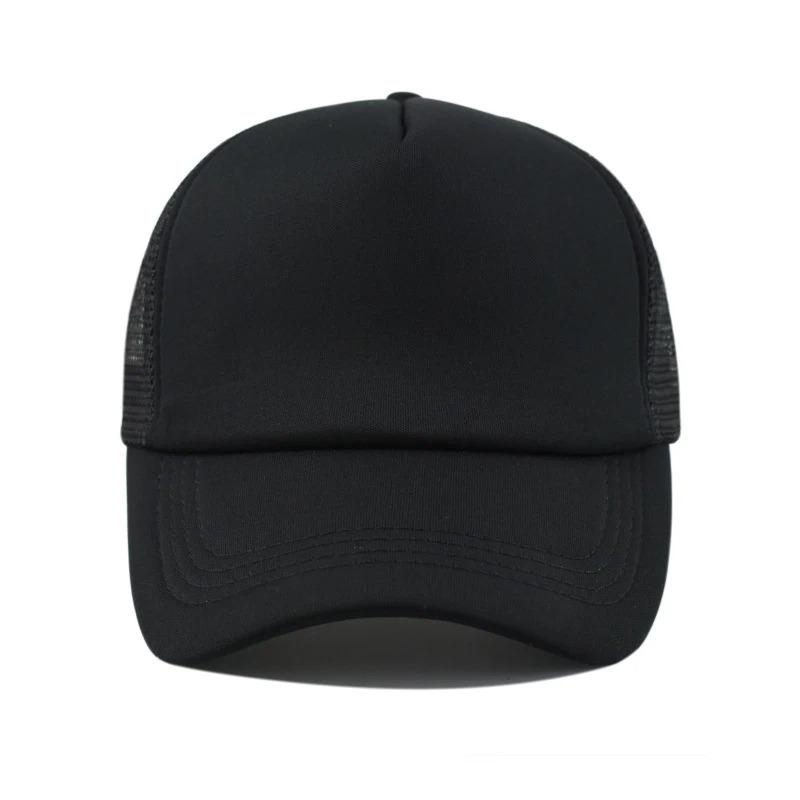 Sponge mesh hat, outdoor sports sunshade, duck tongue work cap, student baseball cap, available in multiple colors, solid color,