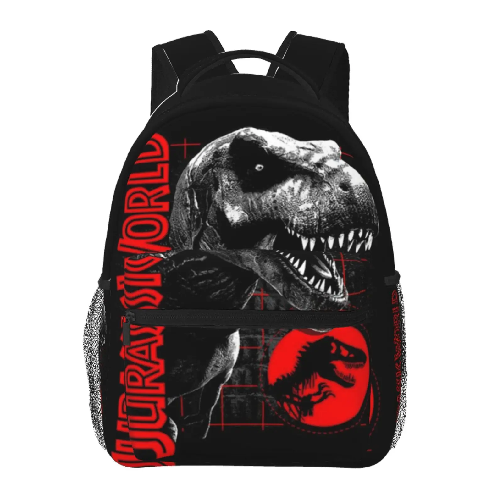 Anime Jurassic Park1 Printed Backpack, Cute School bag for Girls Boys Teens, Cartoon Backpacks Kawaii Kids Lightweight backpack with adjustable straps Bookbag, Travel, School, College, Work, Backpack, Daily Use