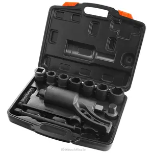 Torque Multiplier, 1 Inch Drive Lug Nut Wrench/Multiplier Heavy Duty Torque Multiplier Wrench Set, 1:58 4800N.m Lug Nut Remover, Includes 8 Sockets (24-38mm) and Storage Case VEVOR Super Brand DayEverlanelnspired17DD16MunchMingle