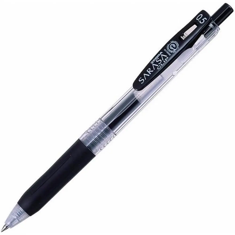 Sarasa Clip Pen 0.5 mm, Black (JJ15-BK)