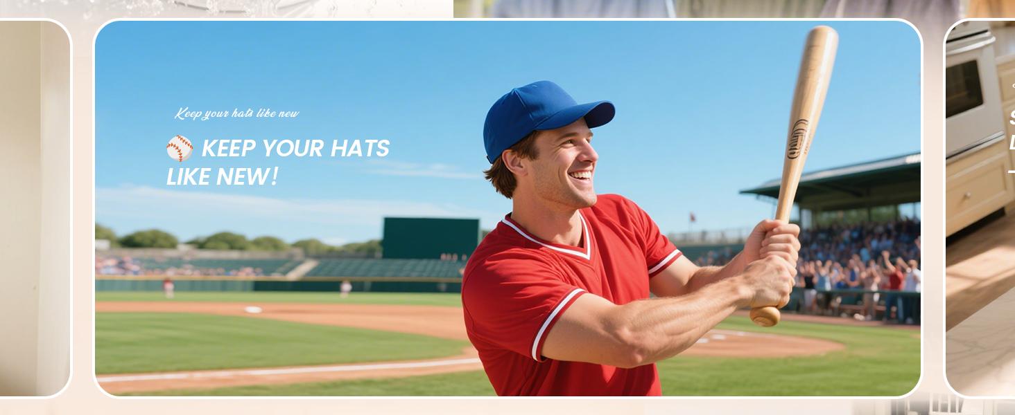 Hat Washer Cage 2-Pack - Baseball Cap Washing Machine & Dishwasher Safe Cleaner, Hat Cage for Washing Machine, Fits Adult/Kids Caps (Black)