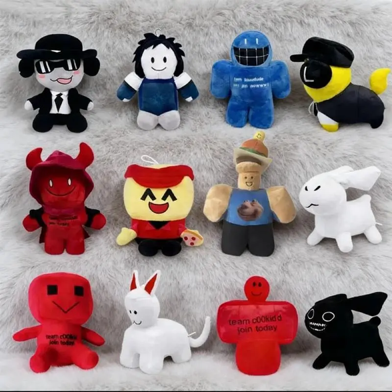 NEW20/25cm Forsaken Chance Plush Toy Chance Forsaken Plush Chance Plush Forsaken Plushie Room Decoration Soft Toys Birthday Gift