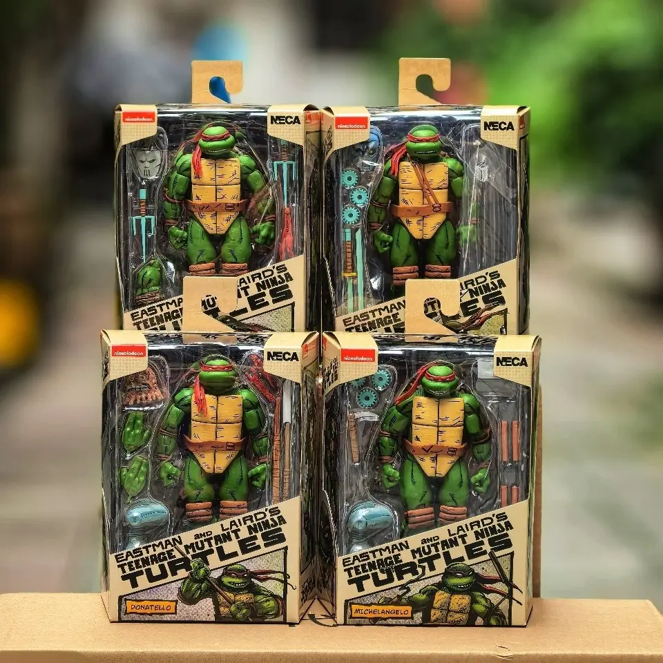 Neca Teenage Mutant Ninja Turtles Comic Edition Return to New York Deluxe Action Figure, Collectible Model, Birthday Gift, Halloween, Christmas