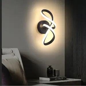 1Pcs LED Wall Light, Hardwired, Figure-8 Design, For Living Rooms, Bedrooms, Hallways, Home Offices, and Staircases; Indoor Decorative Lighting Fixture, Hallway Light Fixtures, Led Lights Bedroom, Interior Led Lights