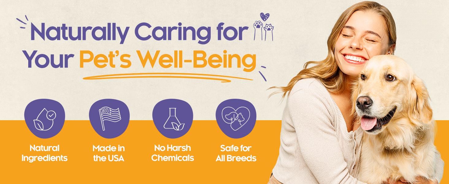 Dog Perfume Spray Long Lasting Chamomile & Lavender 8 Fl Oz, Dog Cologne Spray Long Lasting for Groomers, Calming Deodorizer Perfume for Dogs, Pet Puppy Deodorizing Fragrance by Gerrard Larriett