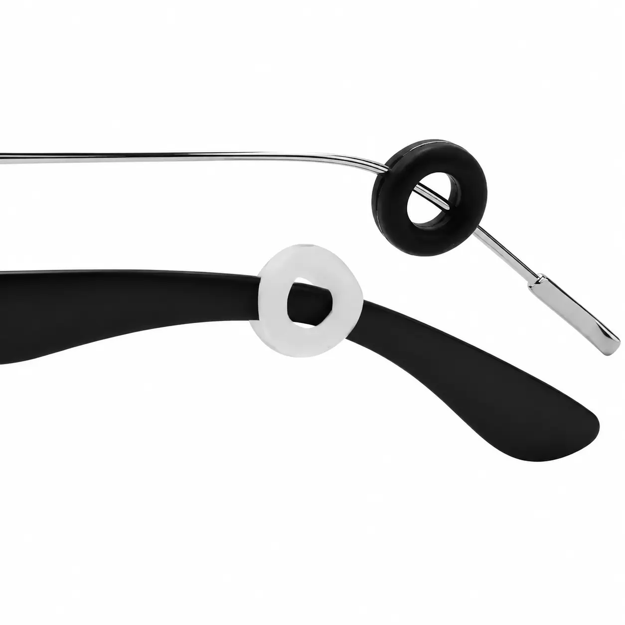 10-Pair Soft Silicone Anti-Slip Ear Grip Hooks for Eyeglasses – Comfortable, Wear-Resistant Temple Holders That Prevent Slippage During Daily Activities, Sports, and Extended Wear