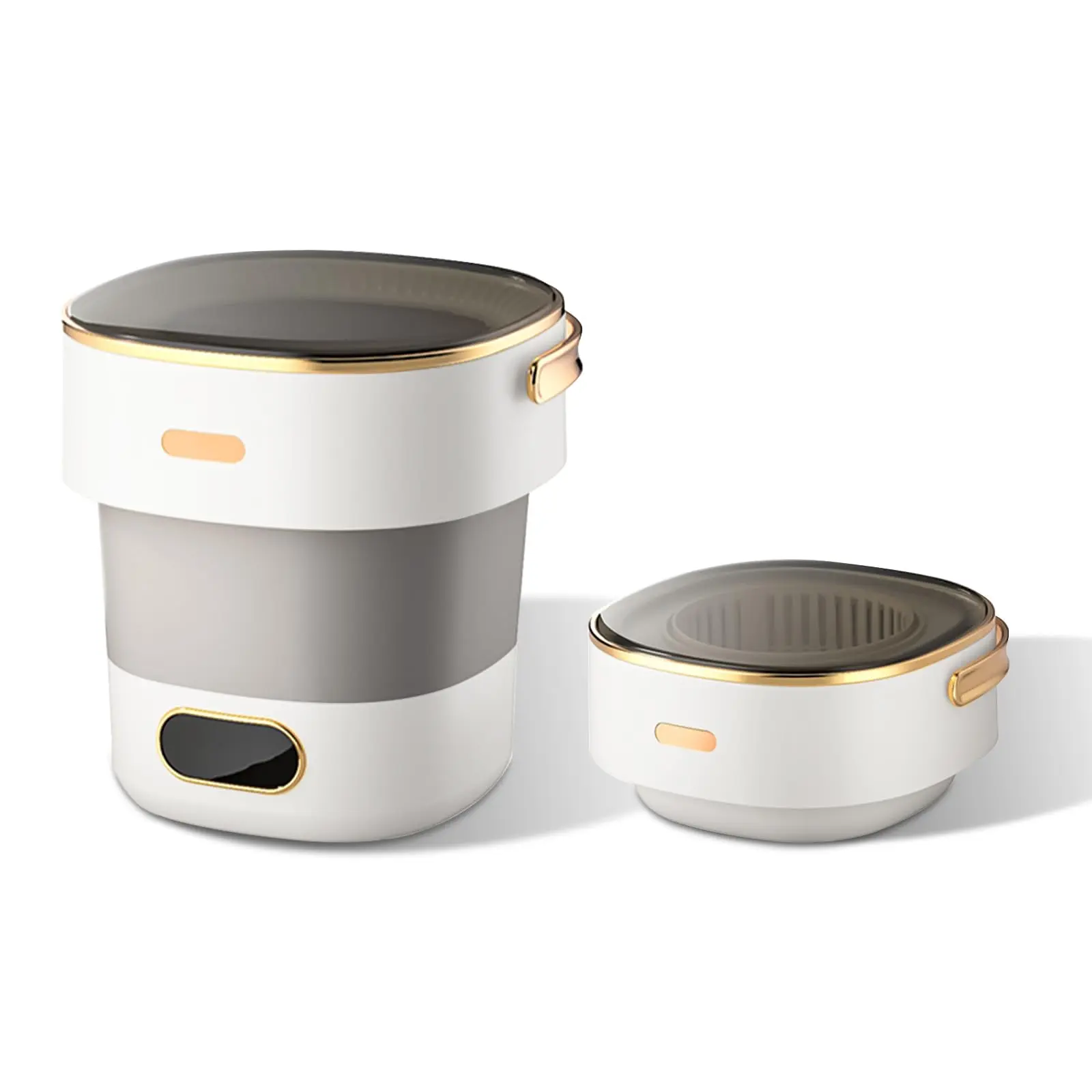 Gaomon Mini Washer - 13L Compact Portable Electric Washing Machine with Spin Basket for Underwear, Socks, Baby Clothes, Apartment Users, Portable Laundry Needs