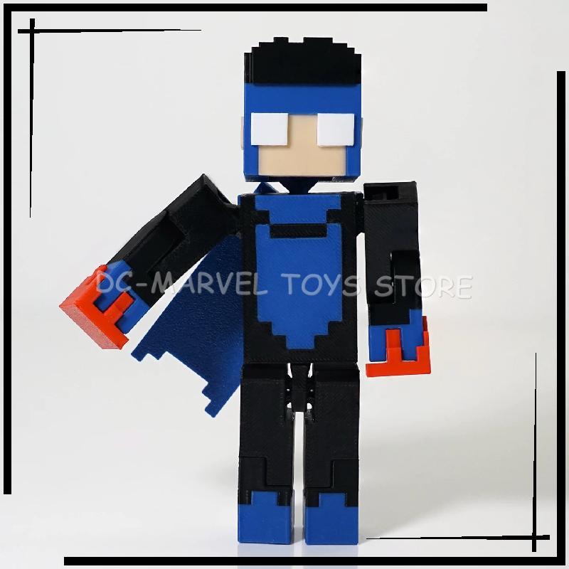 New In Stock 3d Printed Invincible Boy New Form The Cube Man Dummy13 T13 Multi-Jointed Movable Shapeshift Action Figure Toys