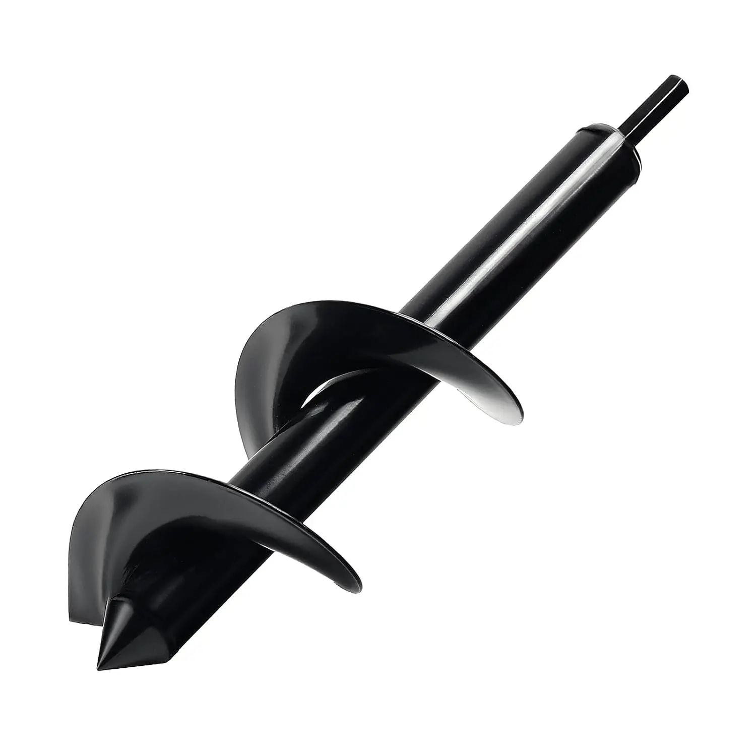 Auger Drill Bit for Planting 3 x 12 Inch, Garden Spiral Drill Bit Bulb Planter Tool Drill Auger for Planting Bulb, Bedding ,  or Umbrella Hole Digger for 3/8" Hex Drive