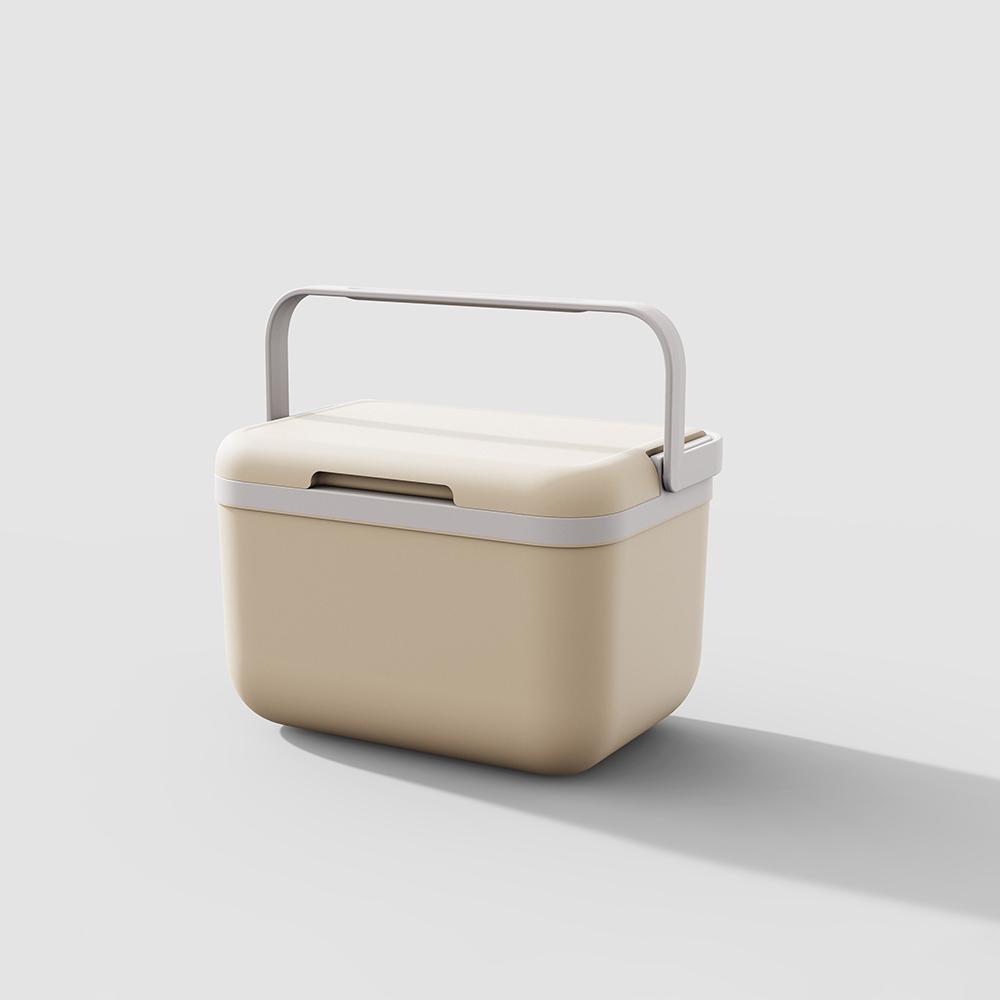 Portable Outdoor Cooler, Camping Cooler, Durable PU Material Cooler Box, Suitable for All Ages and Outdoor Activities