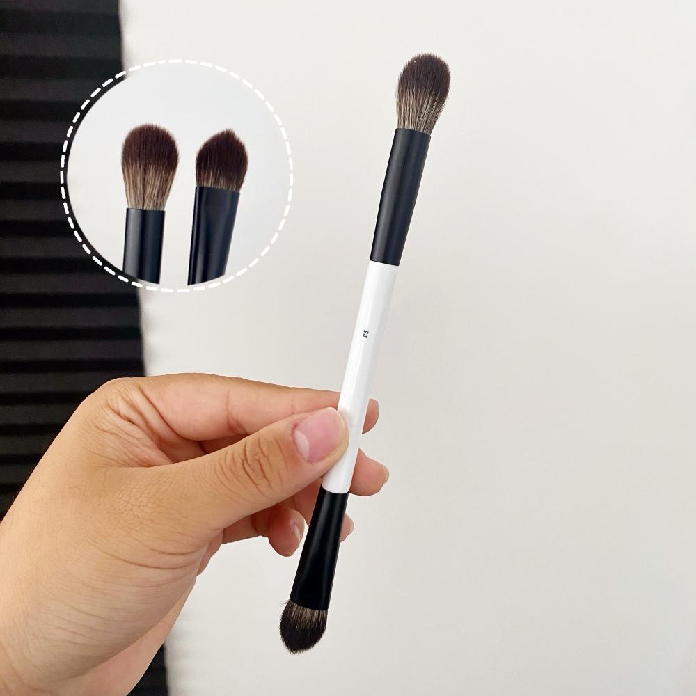 F4 Dual-Ended Foundation Face Brush Double-ended Powder Blush Contour and Eyeshadow Concealer Makeup Brushes F4 Dual-Ended Foundation Face Brush Double-ended Powder Blush Contour and Eyeshadow Concealer Makeup Brushes