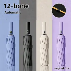 24-Fold Automatic Umbrella for Sun and Rain Protection, Ideal for Sunny and Rainy Weather, Convenient 1pc Design, Essential Outdoor Gear