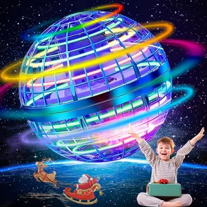 2026 Upgraded Flying Orb Ball Toy, Hover Boomerang Ball Spinner Mini Drone - Magic Floating Galactic Fly Spinning Orb, for for Boys Girls and 6-12 Age Kids : Toys & Games