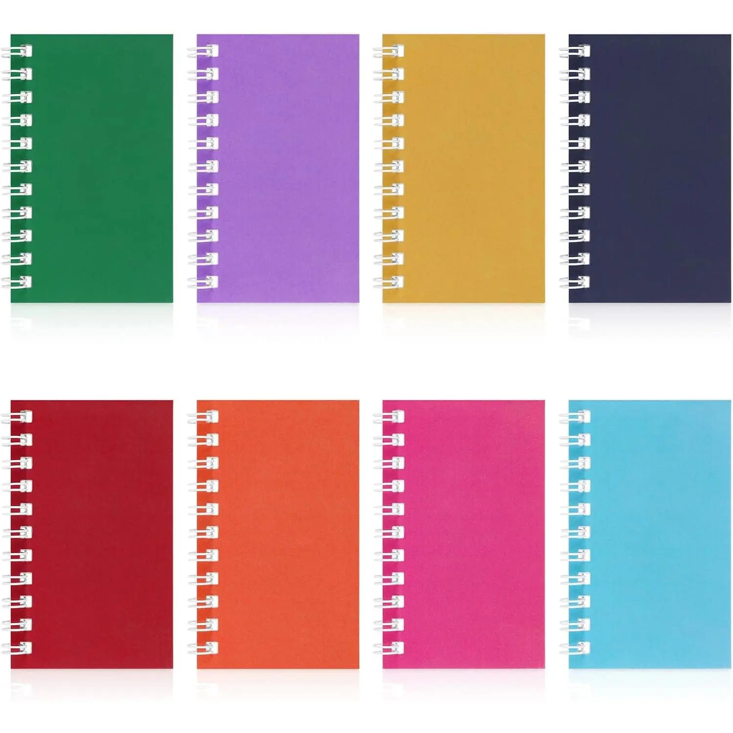 24Pack Pocket Notebook Small Notepad Pocket Notepad Small Spiral Notebook Mini 4x2.4 Pocket Notebook With Thick Paper, Memo Pads for Work, , Office, School, Gifts