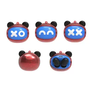 new face-changing wireless bluetooth headset high-value  in-ear decompression pendant game noise reduction headset