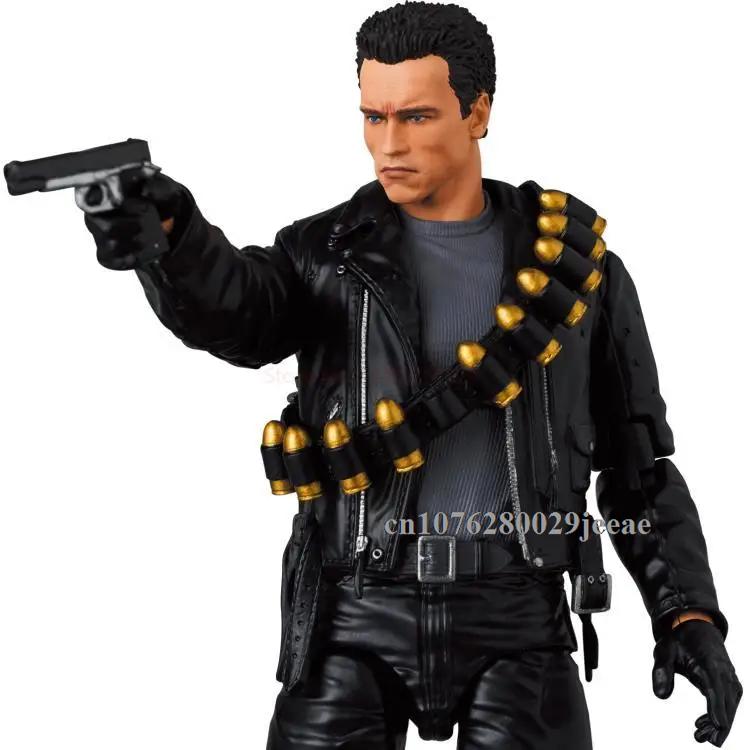 IN Stock MAFEX 176 199 Mafex The Terminator 2 Judgment Day T-800 6-Inch Action Figure Collection Model Toy Birthday Gifts 18cm