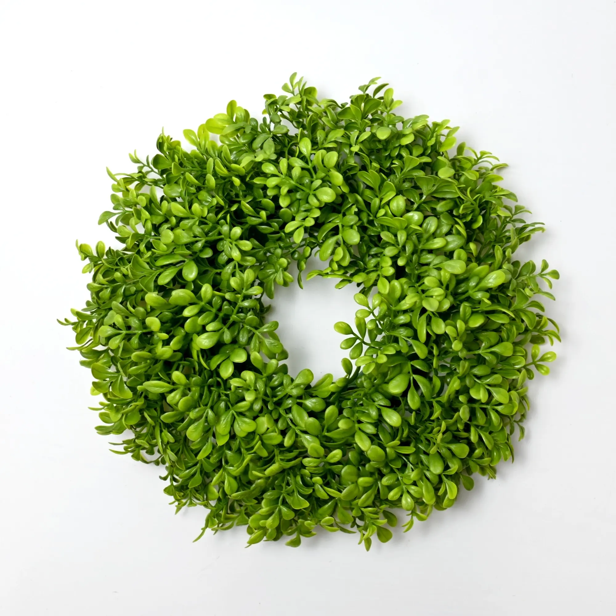 Classic Artificial Ivy Wreath, Milan Style Plant Door Hanging Decor, Floral Theme for Outdoor Events, Spring Festival Decoration