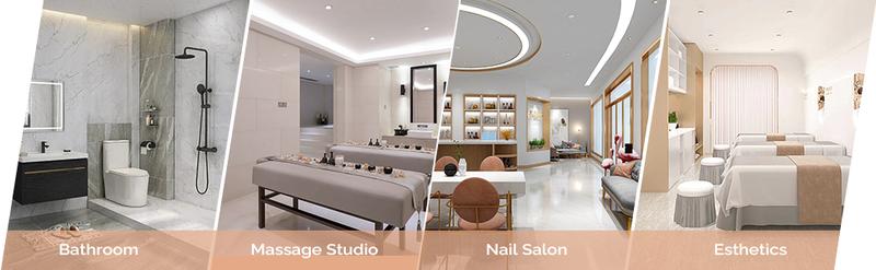 Esthetician Cart with Wheels Utility Salon Rolling Trolley, Mobile Storage Organizer for Beauty Spa Cosmetology Massage, Tattoo Manicure Facial Tool Holder Station