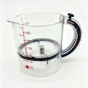Adjustable Measuring Cup - Multi-functional Tool for Dry & Liquid Ingredients, Precision Measuring Cup for Baking, Cooking & Kitchen Essentials
