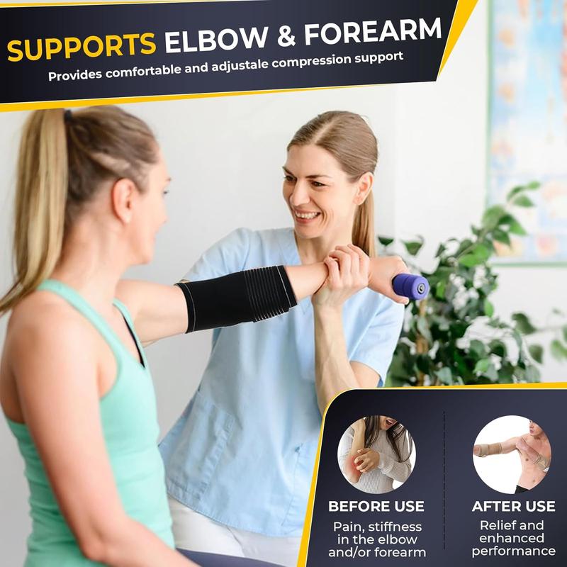 Elbow Guards Outdoor Snatch Basketball Sports Straps, Compression Boxing Weightlifting Basketball Protection