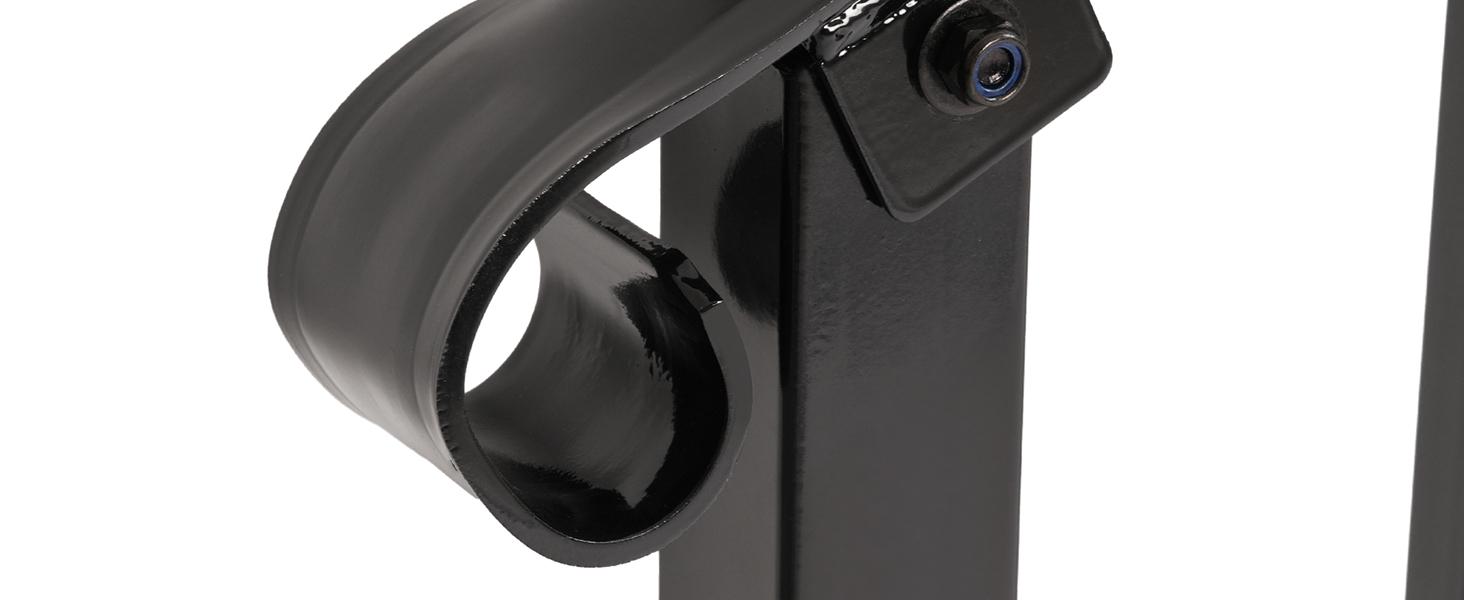 4-5 Step Hand Rail, Handrails for Outdoor Steps, 4-5 Steps Adjustable Outdoor Garden Railing for Stairs Black Steel Powder Coated Heavy Duty 4-5 Step Hand Rail, Handrails for Outdoor Steps, 4-5 Steps Adjustable Outdoor Garden Railing for Stairs Black Steel Powder Coated Heavy Duty