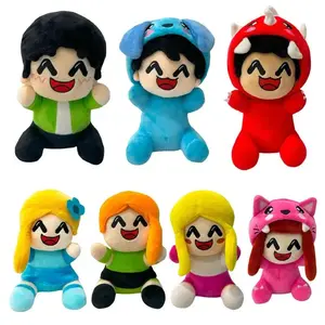 1/7pc Omz Plush,2025 New Game Player Exquisite Plush Toy Gift,Omz Crew Plushies,Game Fans Favorite