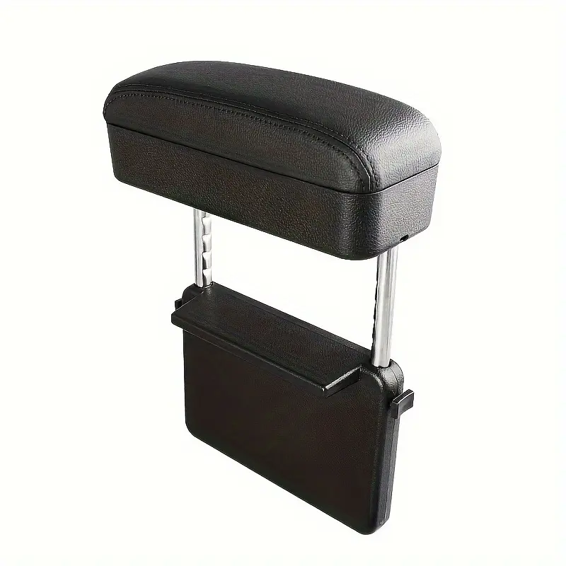 New Universal Adjustable Car Armrest Elbow Support, Heightened Center Console Elbow Pad, Seat Gap Storage Organizer, Interior Modification Accessory to Ease Fatigue on Long Drives