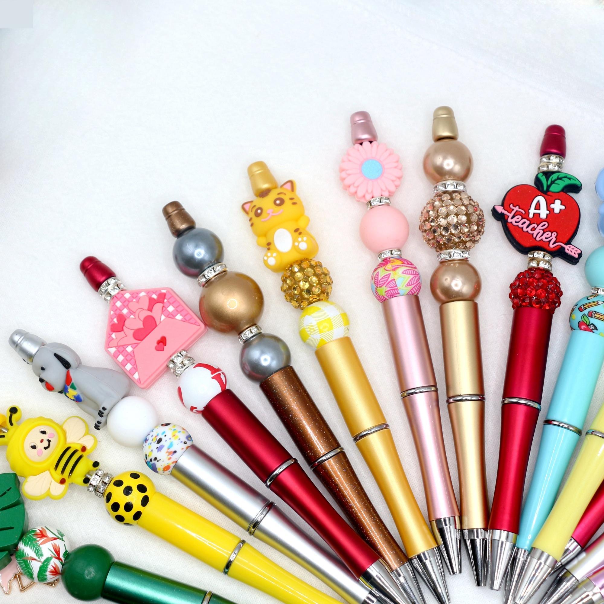 Cute Funny DIY Pen Set, Rollerball Pen Set, 25pcs/set DIY Pen Kit, DIY Pen Making Kit, Perfect for Creative People, DIY Enthusiasts, Fun Creative Home