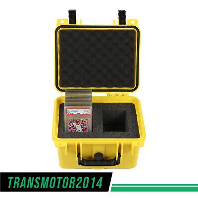 Graded Card Case Storage Box 45+ PSA 25+ BGS Sport Trading Cards Waterproof  Improved Version  Organiser Security