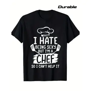 180g[100%cotton]hort Sleeve Regular Fit Casual Kitchen Apparel, Comfortable Gift for Men, Chef Accessories, Humorous Clothing, Playful Design, Quality Fabric, Cooking Enthusiast Wear, Witty Slogan Shirt, Durable Print, Slogan Tee, Cooking Lovers