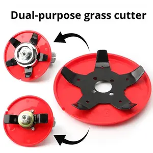 New multi-functional four-stroke dual-purpose lawn mower, suitable for wet/dry land and terraced fields. Rice weeder head accessory, ideal for DIY use easy maneuverability gas farming equipment