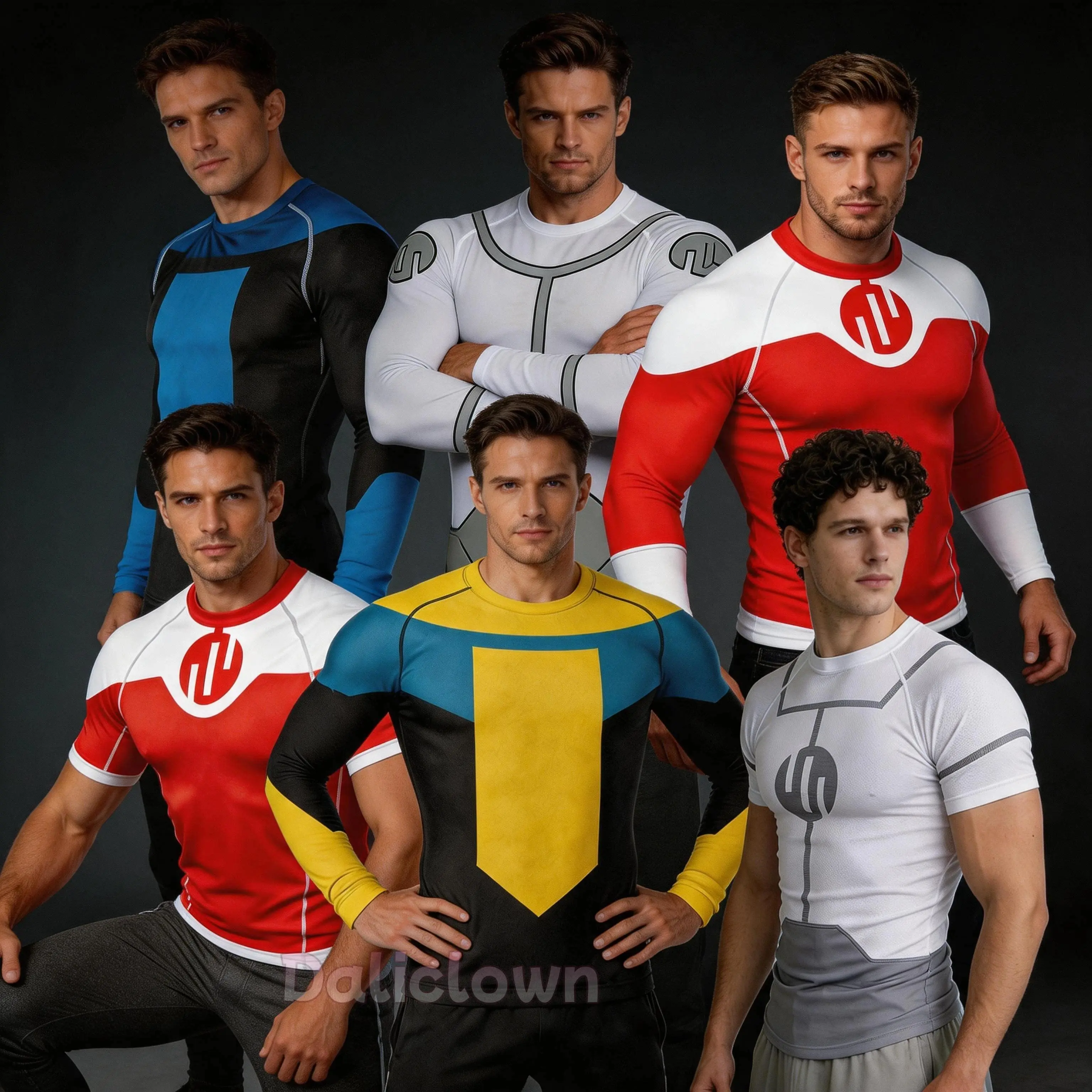 Men's & Women's Invincible Viltrumite Cosplay Workout Rash Guard - Short/Long Sleeve Gymclothing for BJJ, Diving, Costume Clothes