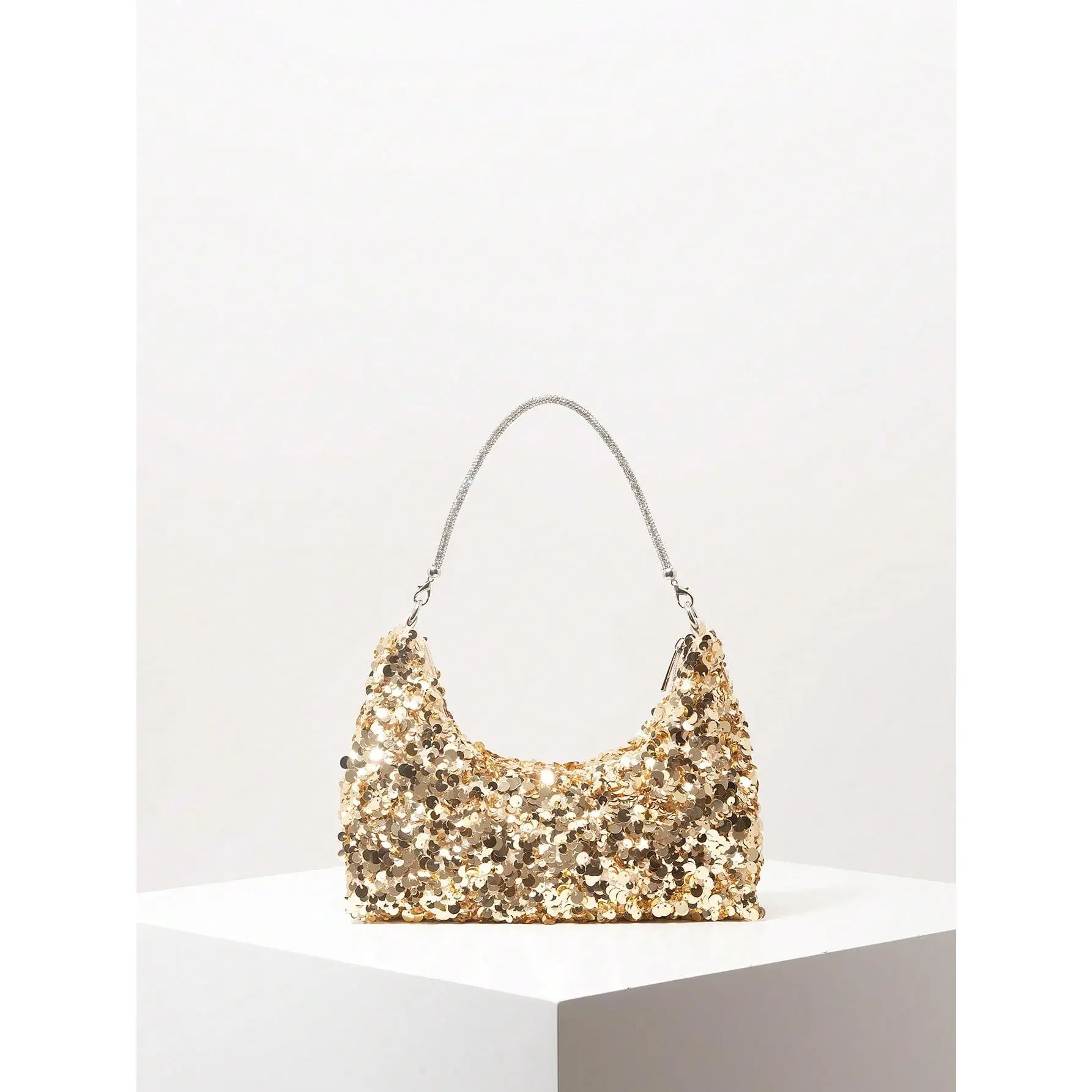 Shoulder Bag, Sequin Bag, Bridal Party Bag, Ball Gown Bag, Ball Gown Accessories, Women's Handbag, Wedding Supplies, Elegant Ladies Bag, Ladies Gift, Valentine's Day (Random Pattern)