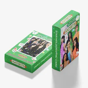 45 Star Lomo Flash Cards Katseye 2026 Season Greetings, Celebrity Photo Cards, Collectible Memorabilia, Perfect Gift Idea