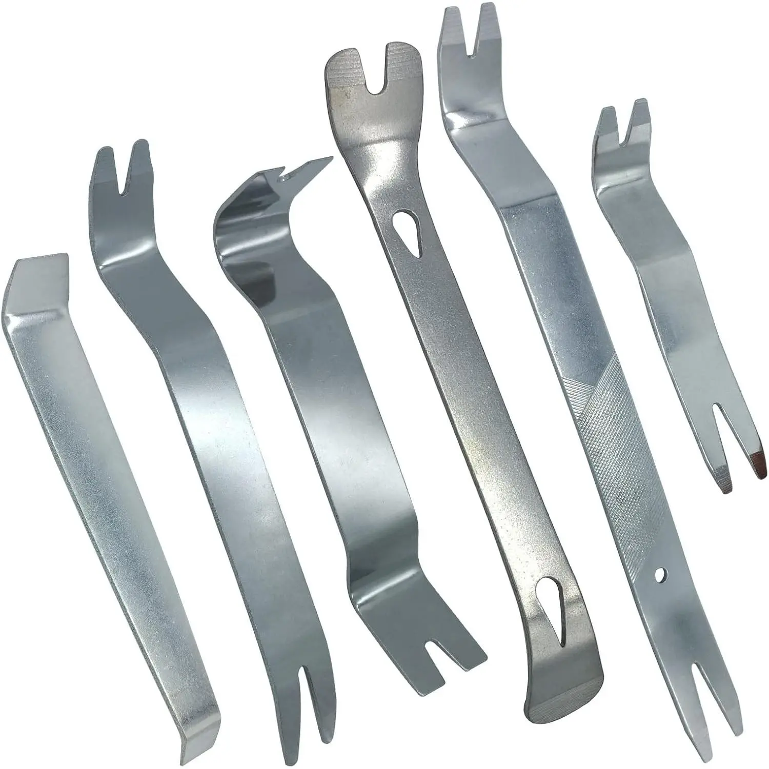 6 Pack Paver Tool Stainless Steel Paver Extractor Tool Paver Removal Tool Paver Lifting Tool with Multipurpose Tool Pouch Bag for Garden Lawn Yard Patio Paver Brick Block Replacement