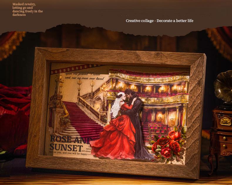 4 designs, 1 pack 20 vintage stickers with detective, ball, cowboy, nautical themes, minimalist style, PET waterproof material, self adhesive DIY planner decoration scrapbook sticker pack