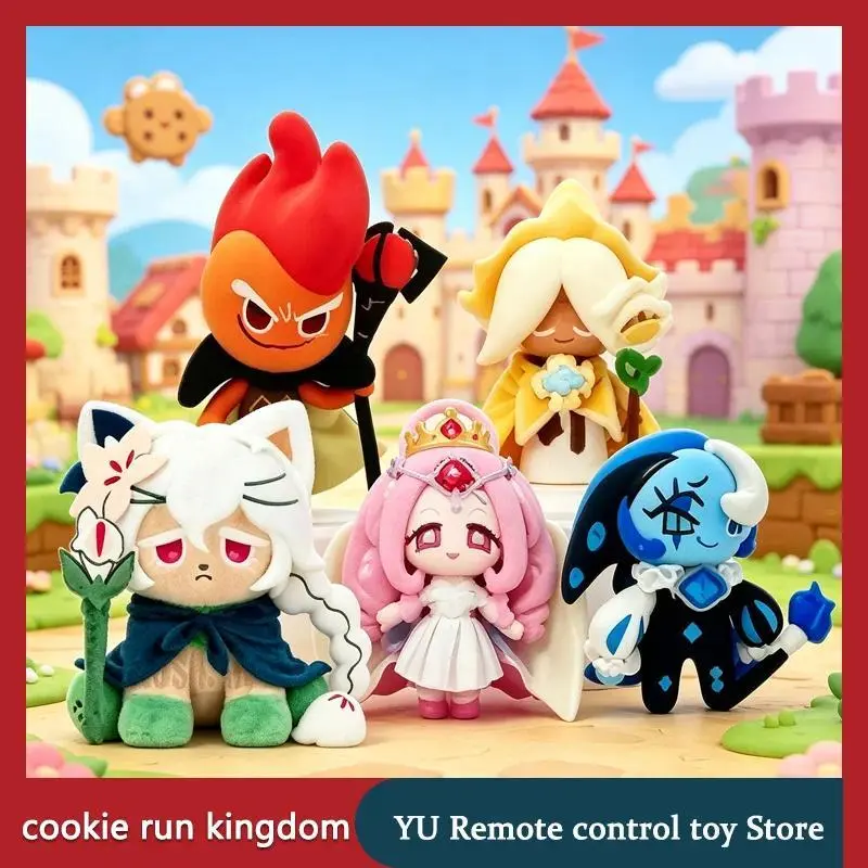 【In Stock】Cookie Run Kingdom Plush Toy Cartoon Peripheral Plush Toy Kawaii Home Ornament Christmas Birthday Gift For Fans