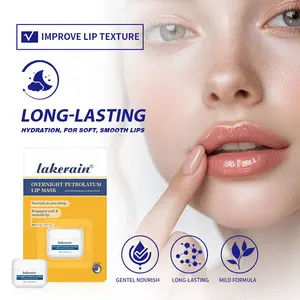 Vaseline Nighttime Lip Balm, Deep Hydration & Moisturizing, Repairs Dry Lips, Prevents Cracking & Peeling, Overnight Care Cream
